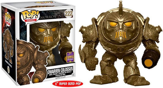 Funko POP! Games: The Elder Scrolls Morrowind Dwarven Colossus #222 (2017 Summer Convention)