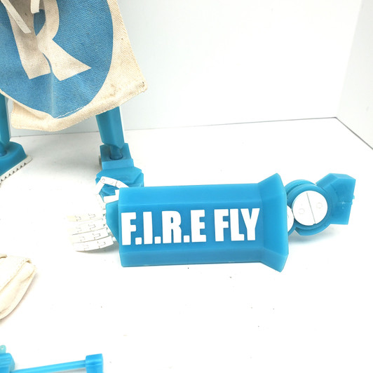 Threea 3a Ashley Wood WWR Dropcloth 1.5 GID Blue Firefly 1/6 Rothchild (FINAL SALE)