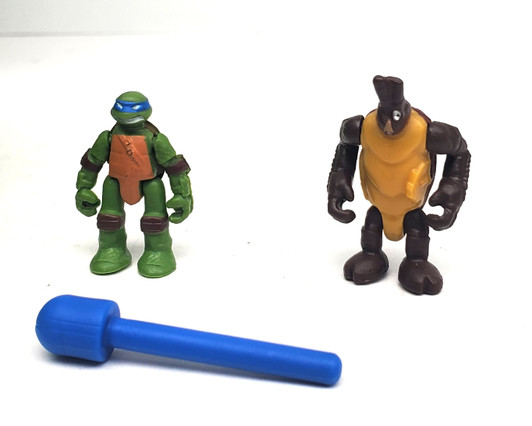 Playmates (2016) TMNT Micro Mutants Playset Leonardo's Dojo (no package)