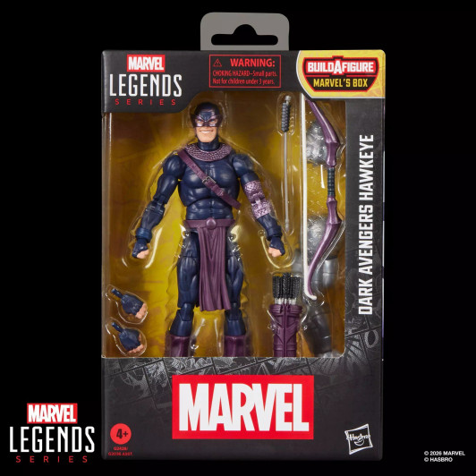 Hasbro Marvel Legends Dark Avengers Hawkeye BAF BOX Series