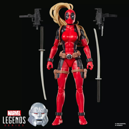 Hasbro Marvel Legends Lady Deadpool BAF BOX Series