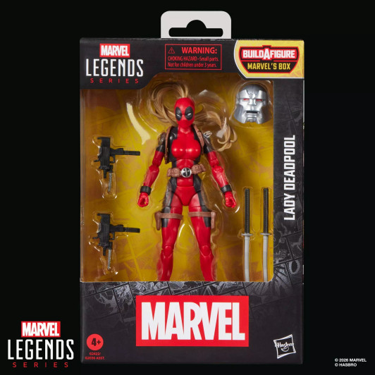Hasbro Marvel Legends Lady Deadpool BAF BOX Series