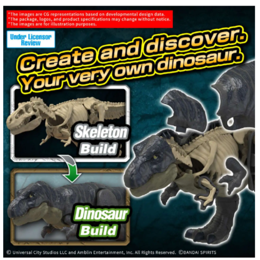 Jurassic World Rebirth Plannosaurus T. Rex Model Kit