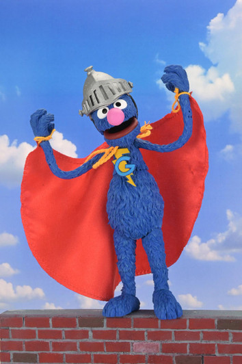 NECA Sesame Street - 7” Scale Action Figure - Ultimate Super Grover