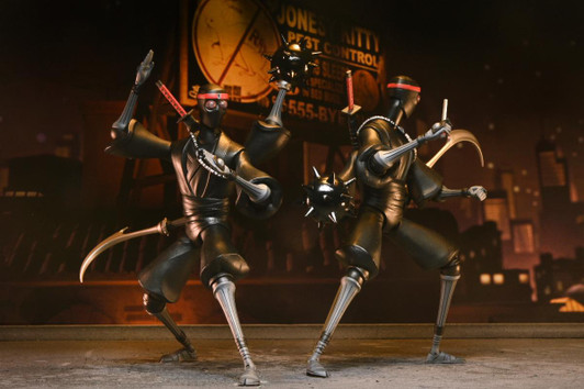 NECA TMNT (2012 Cartoon) - 7" Scale Action Figure - Footbots 2-Pack