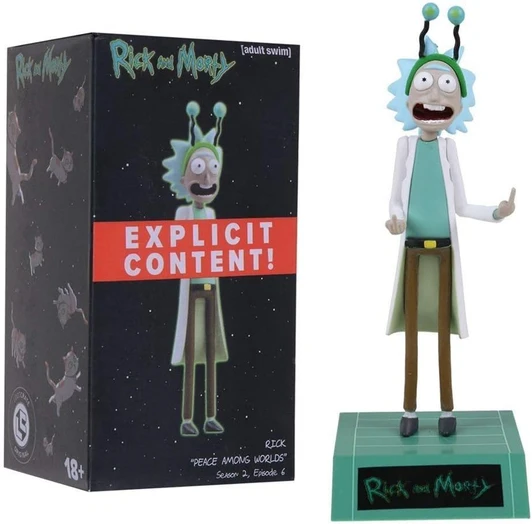 Rick and Morty - Rick "Peace Among Worlds" Figure Lootcrate Exclusive