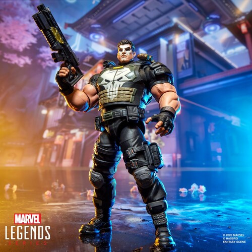 Hasbro Marvel Legends Marvel Rivals The Punisher 6" Action Figure