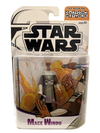 Hasbro Star Wars Clone Wars Mace Windu Action Figure