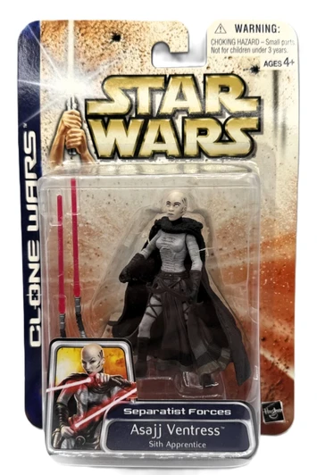 Hasbro Clone Wars Asajj Ventress Sith Apprentice Action Figure