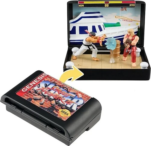 Console Heroes - Sega: Street Fighter II Cartridge Playset