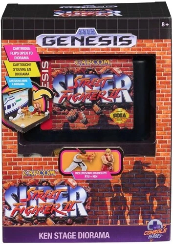 Console Heroes - Sega: Street Fighter II Cartridge Playset