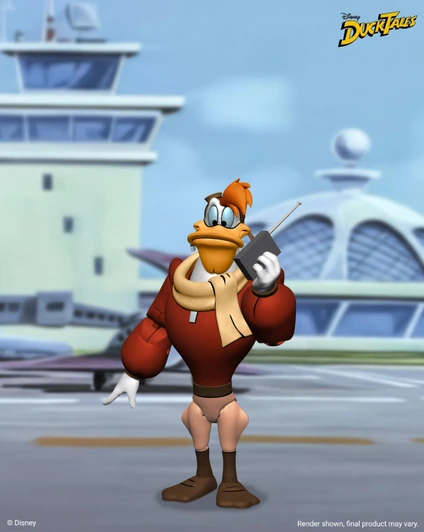 NECA DuckTales - 7” Scale Action Figure - Ultimate Launchpad McQuack