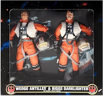 Kenner Star Wars Action Collection Wedge Antilles and Biggs Darklighter 12in Figure Set