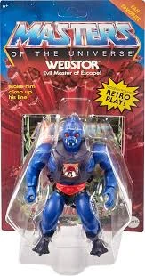 Mattel 2023 Masters of the Universe Origins Webstor Action Figure