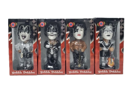 KISS (2002) BobbleDobbles Set of 4