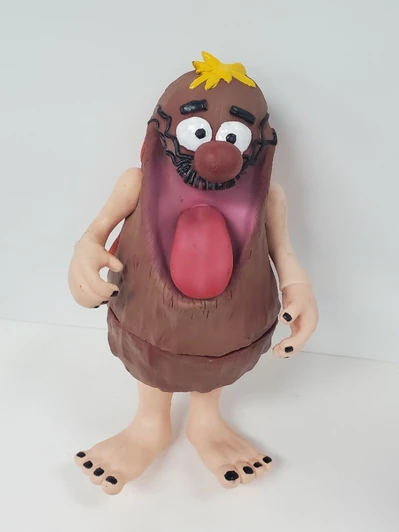 JUMBO Mexican Bootleg Hanna Barbera Captain Caveman vinyl figure 13”