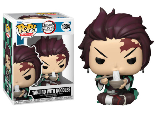 Funko Pop! Animation: Demon Slayer Tanjiro With Noodles #1304
