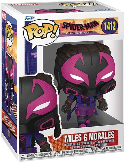 Funko Pop! Marvel: Spider-Man Across The Spider-verse Miles G Morales #1412