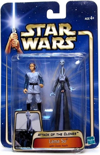Hasbro Star Wars AOTC Lama Su with Clone Youth Action Figure