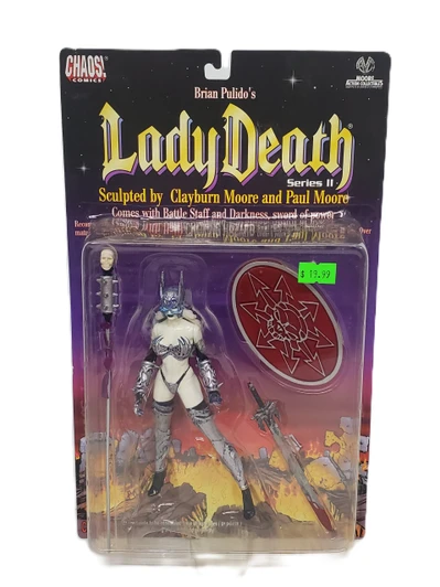 MAC Chaos Comics Series II Lady Death Battle Armor  action figure