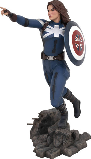 Marvel Gallery Disney Captain Carter PVC Diorama Statue