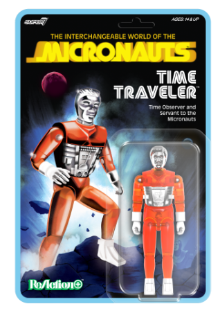 Micronauts Wave 04 Time Traveler (Translucent Orange)