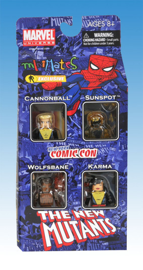 New York Comic-Con Exclusive New Mutants Minimates 4-Pack