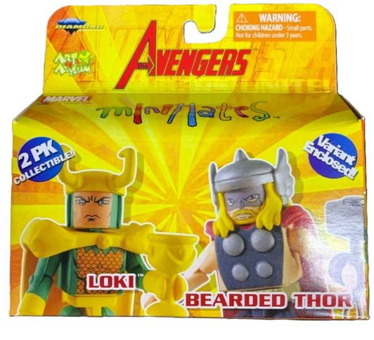 Minimates Marvel Loki & Bearded Thor 2PK