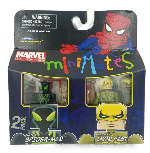 Minimates Marvel Big Time Spider-Man & Shadowland Iron Fist 2PK