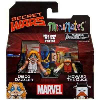 Minimates Marvel Disco Dazzler & Howard The Duck 2PK