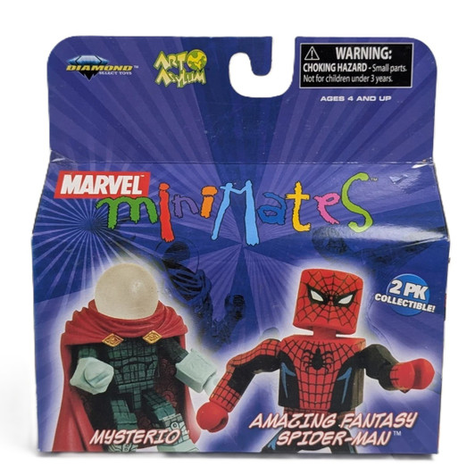 Minimates Marvel Mysterio & Amazing Fantasy Spider-Man 2PK