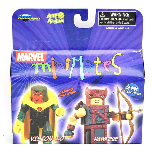 Minimates Marvel Vision 2.0 & Hawkeye 2PK