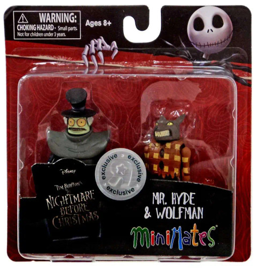 Minimates The Nightmare Befofe Christmas Mr. Hyde & Wolfman 2PK
