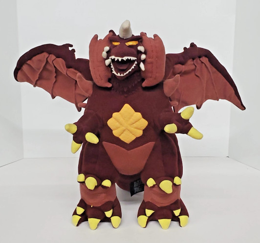 Toy Vault 2005 DESTROYAH large plush 14in tall X 18in long (USED)
