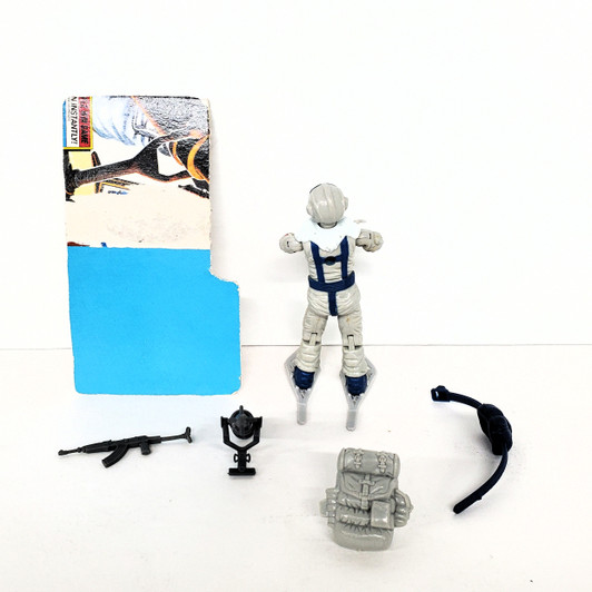 Hasbro (1985) GI JOE COBRA Snow Serpent action figure complete with file card