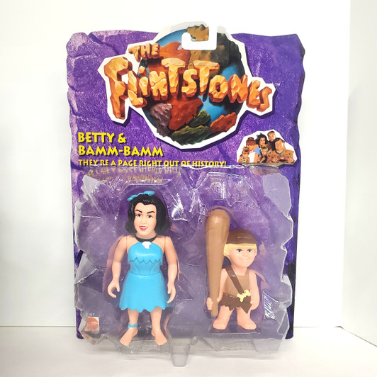 Mattel (1993) The Flintstones Movie Wilma And Pebbles Action Figure