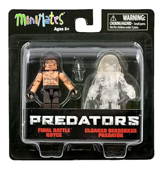 Minimates Predators Final Battle Royce & Cloaked Berserker Predator 2PK