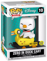 Funko Pop! Disney: Nightmare Before Christmas Zero In Duck Cart #10 HT Exclusive