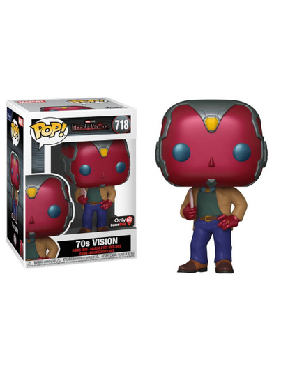 Funko Pop! Marvel: Wanda Vision The Vision 70's #718