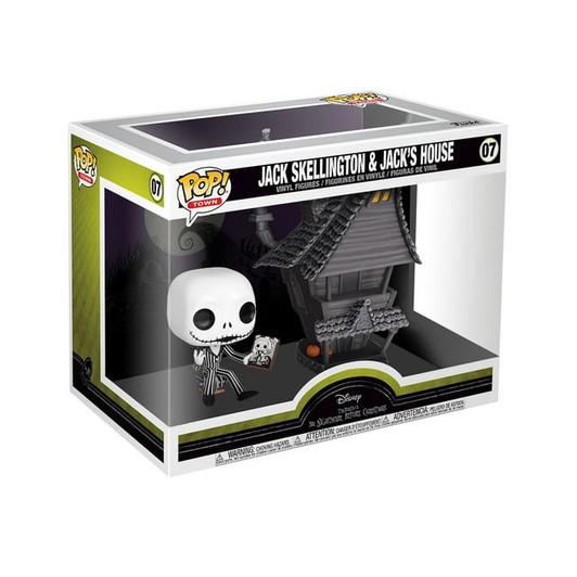 Funko Pop! Disney: The Nightmare Before Christmas Jack Skellington & Jack's House #07