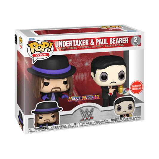 Funko Pop! WWE: Undertaker & Paul Bearer 2-Pack (Gamestop)