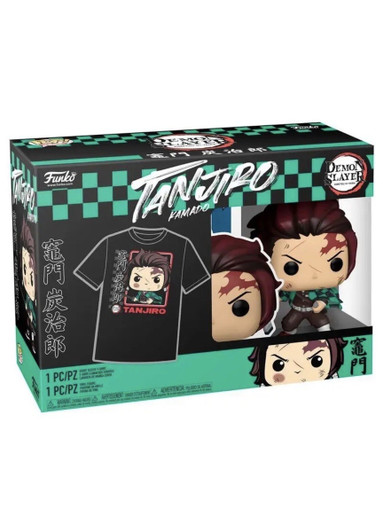 Funko Pop! Animation: Tanjiro Kamado and XL T-Shirt (Target)