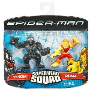 Hasbro Spider-Man Super Hero Squad Venom and Puma