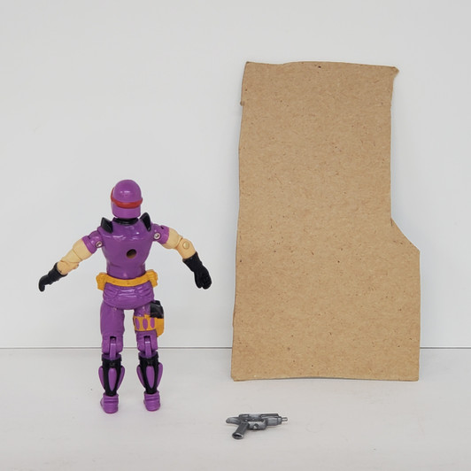 Hasbro (1987) GI JOE Sea Slug (COBRA Sea Ray Driver) action figure complete with file card