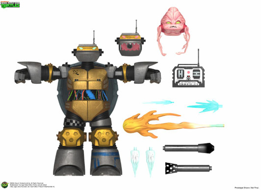 NECA TMNT (2012 CARTOON) - ULTIMATE METALHEAD 7 INCH SCALE ACTION FIGURE