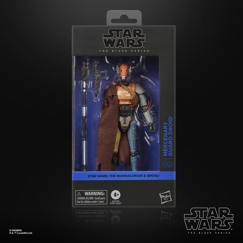 Star Wars Black Series The Mandalorian & Grogu Star Wars Black Series The Mandalorian & Grogu Mercenary Guard Droid 6" Action Figure 6" Action Figure