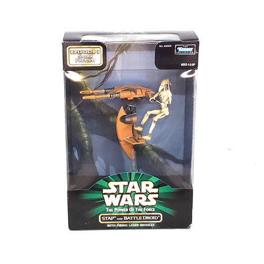 Hasbro Star Wars Episode 1 Armored Scout Tank with Battle Droid