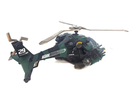 Hasbro (2002) GI Joe COBRA Night Attack Chopper (no package)