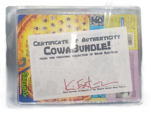 Playmates (1994) TMNT Shogun Ninja Shogun Triceraton SIGNED KEVIN EASTMAN COLLECTION