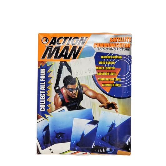 Action Man (2003) Satellite Communicator 3-D cards UK Exclusive